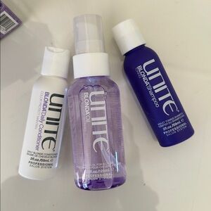 NWT Unite Blonda Oil Tone & Shine Kit